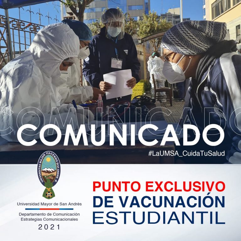Punto Exclusivo de Vacunación Estudiantil